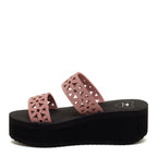Hippy Pink Platform Sandals