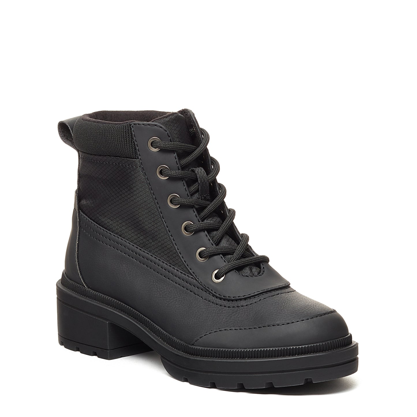 Isola Black Chunky Ankle Boot