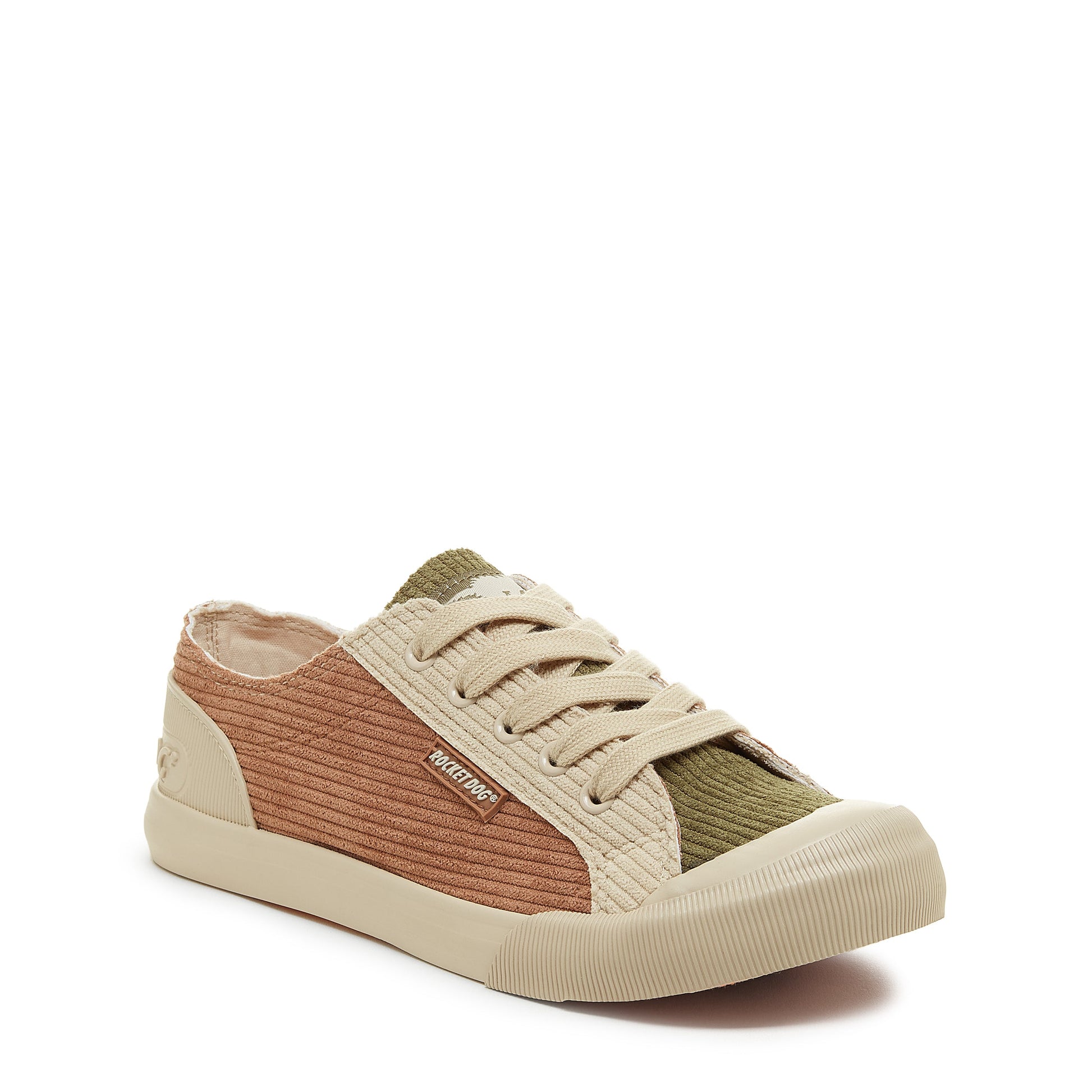 Jazzin Corduroy Patchwork Trainers