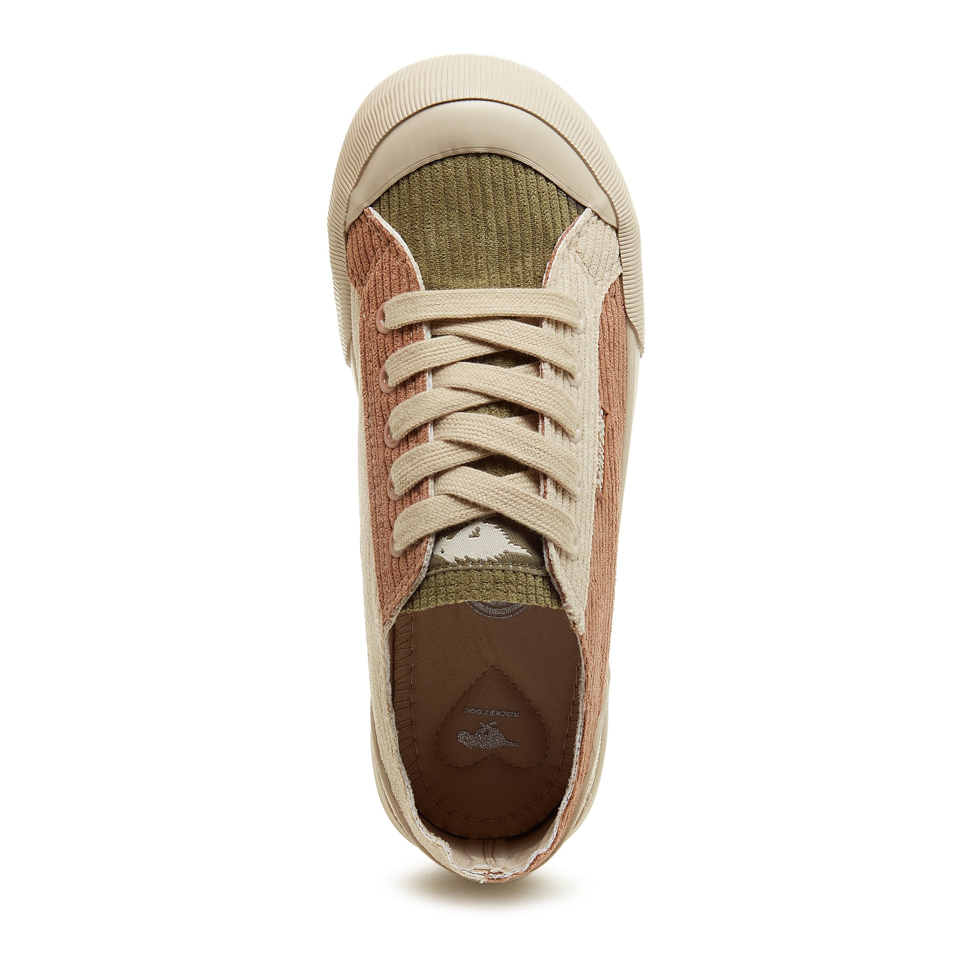 Jazzin Corduroy Patchwork Trainers