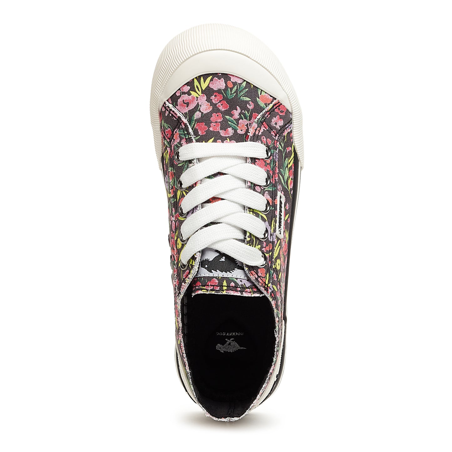 Rocket Dog | Jazzin Black Britton Floral Trainer