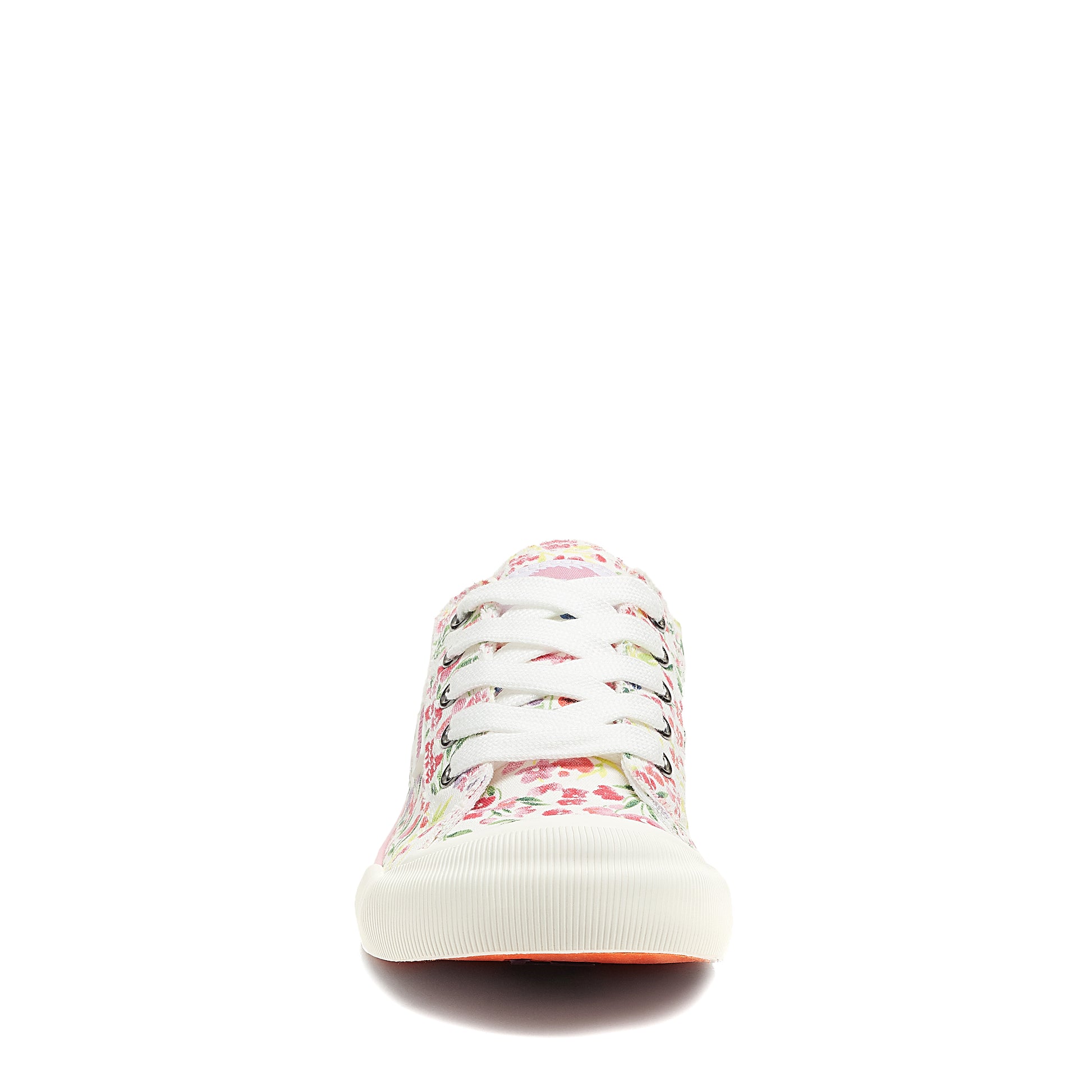 Rocket Dog | Jazzin White Britton Floral Print Trainers