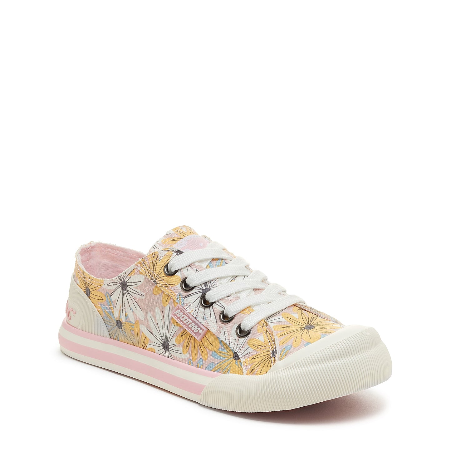 Jazzin Floral Pink Trainers