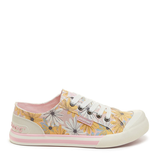 Jazzin Floral Pink Trainers