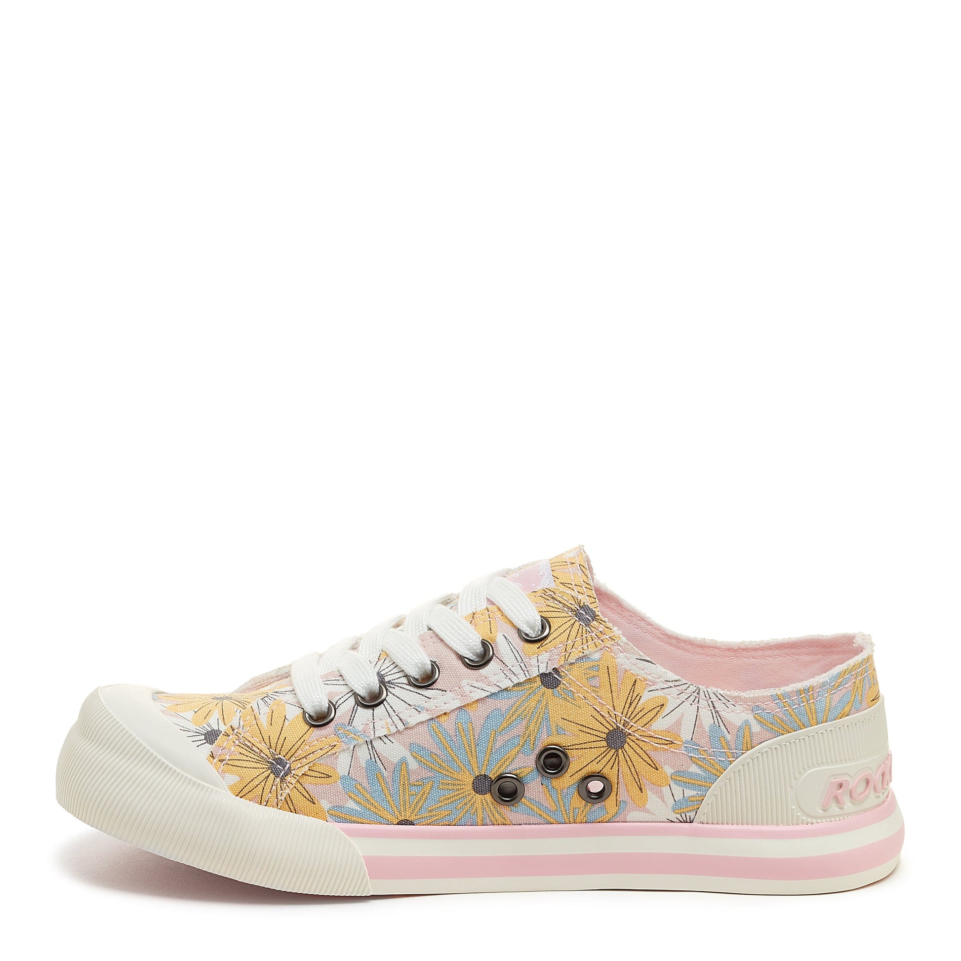 Jazzin Floral Pink Trainers