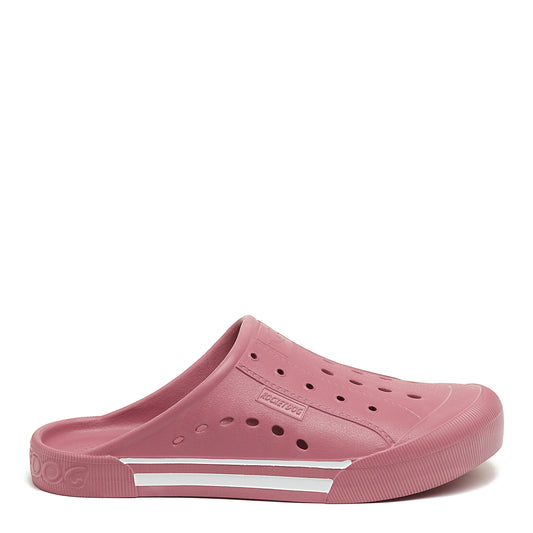 Jazzin Jelly Dusty Rose Slip-On Backless Trainer | Rocket Dog