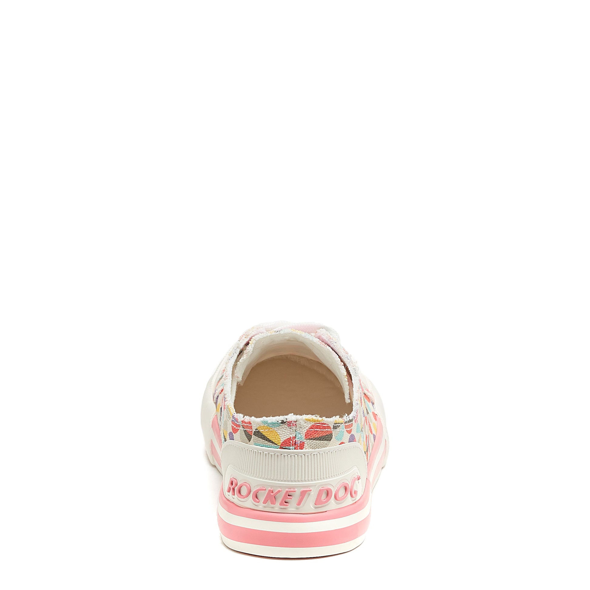 Jazzin Pink Jixel Print Trainer