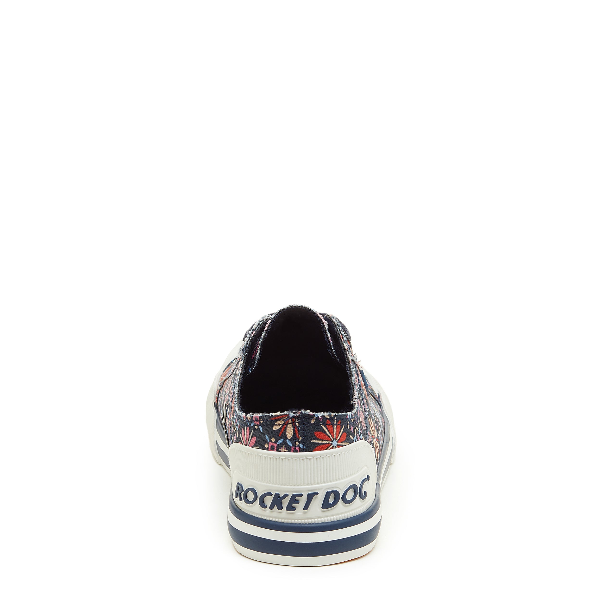Rocket Dog Women s Jazzin Recycled Cotton Navy Trainers Rocket