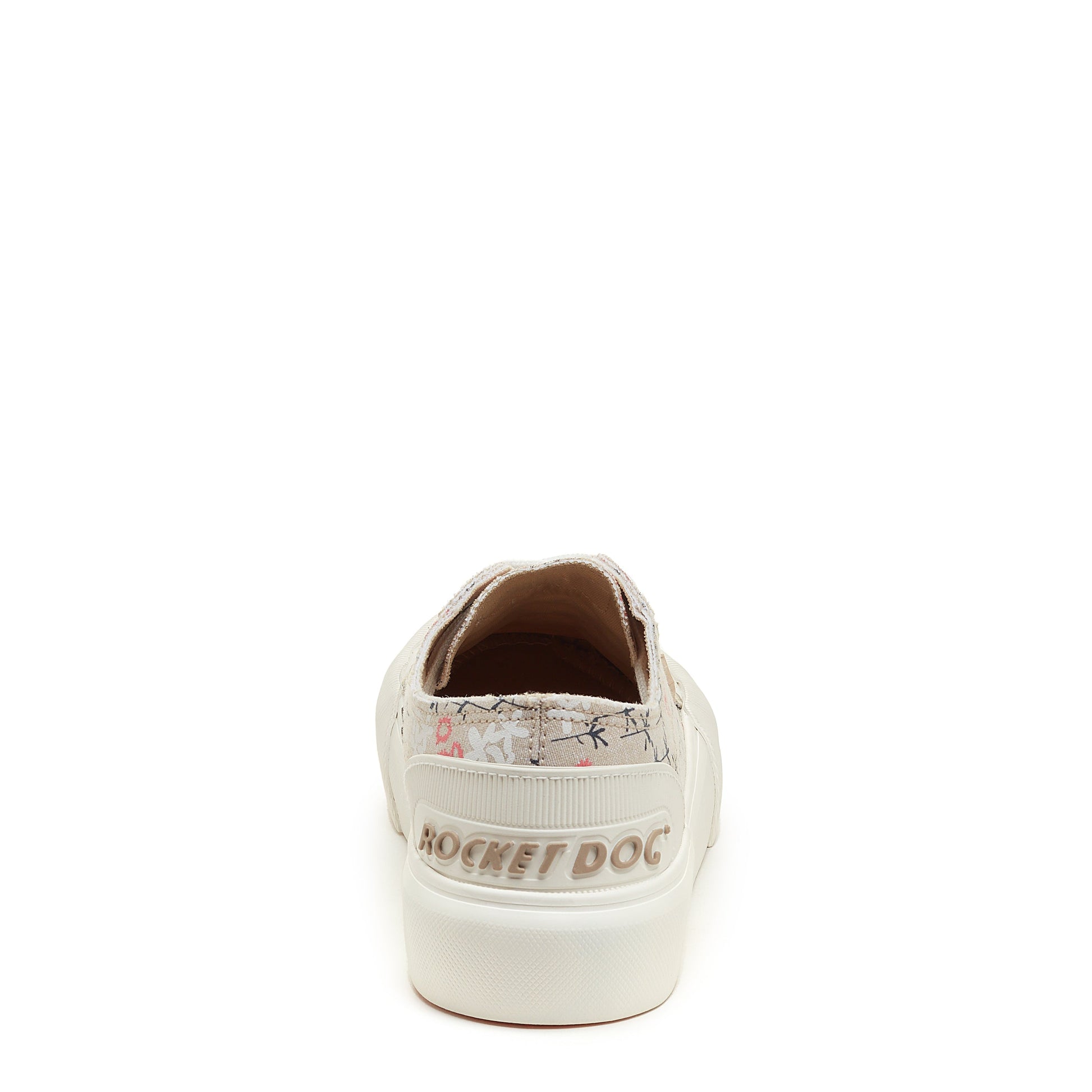 Jazzin Plus Natural Floral Platform Trainers