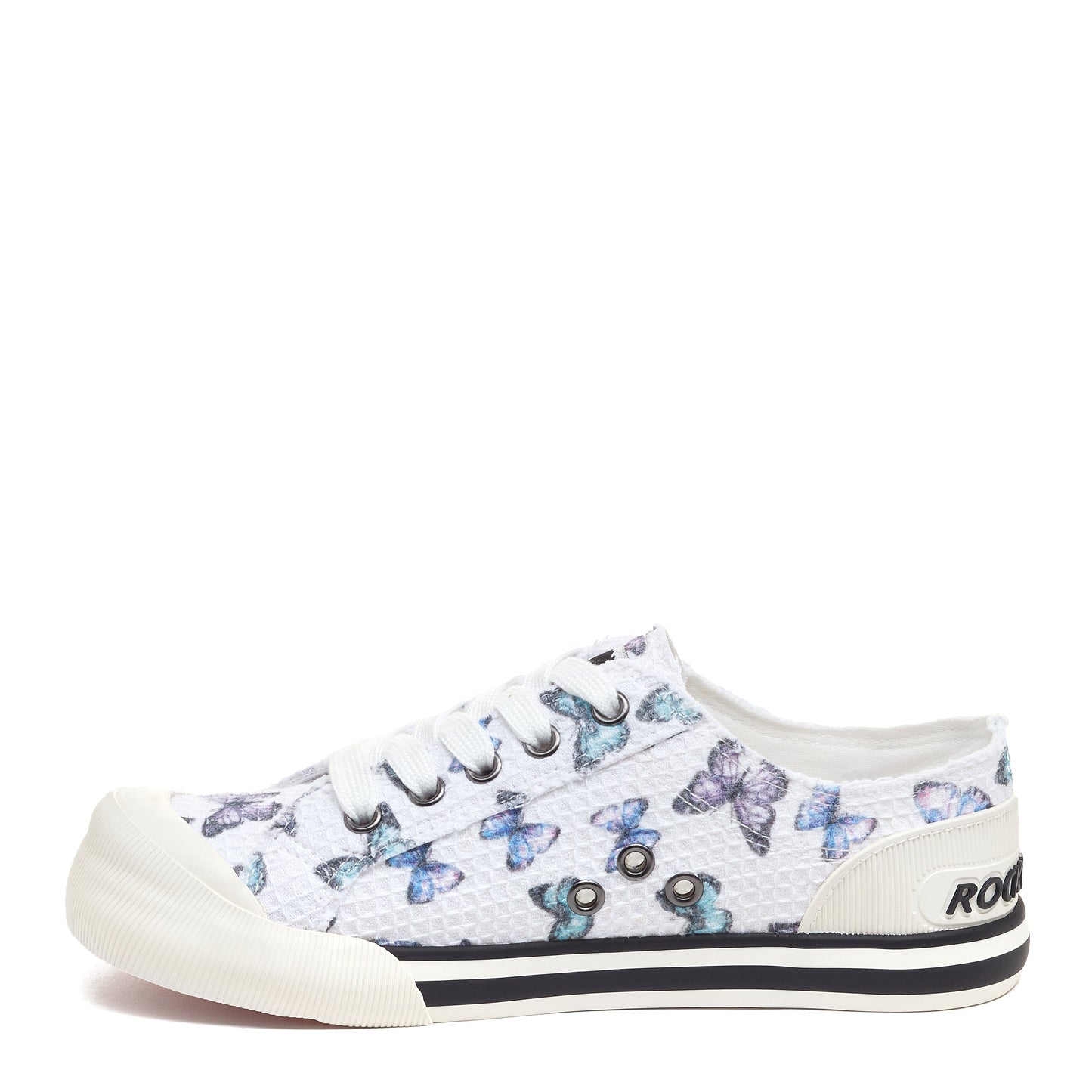 Jazzin Butterfly White Trainers
