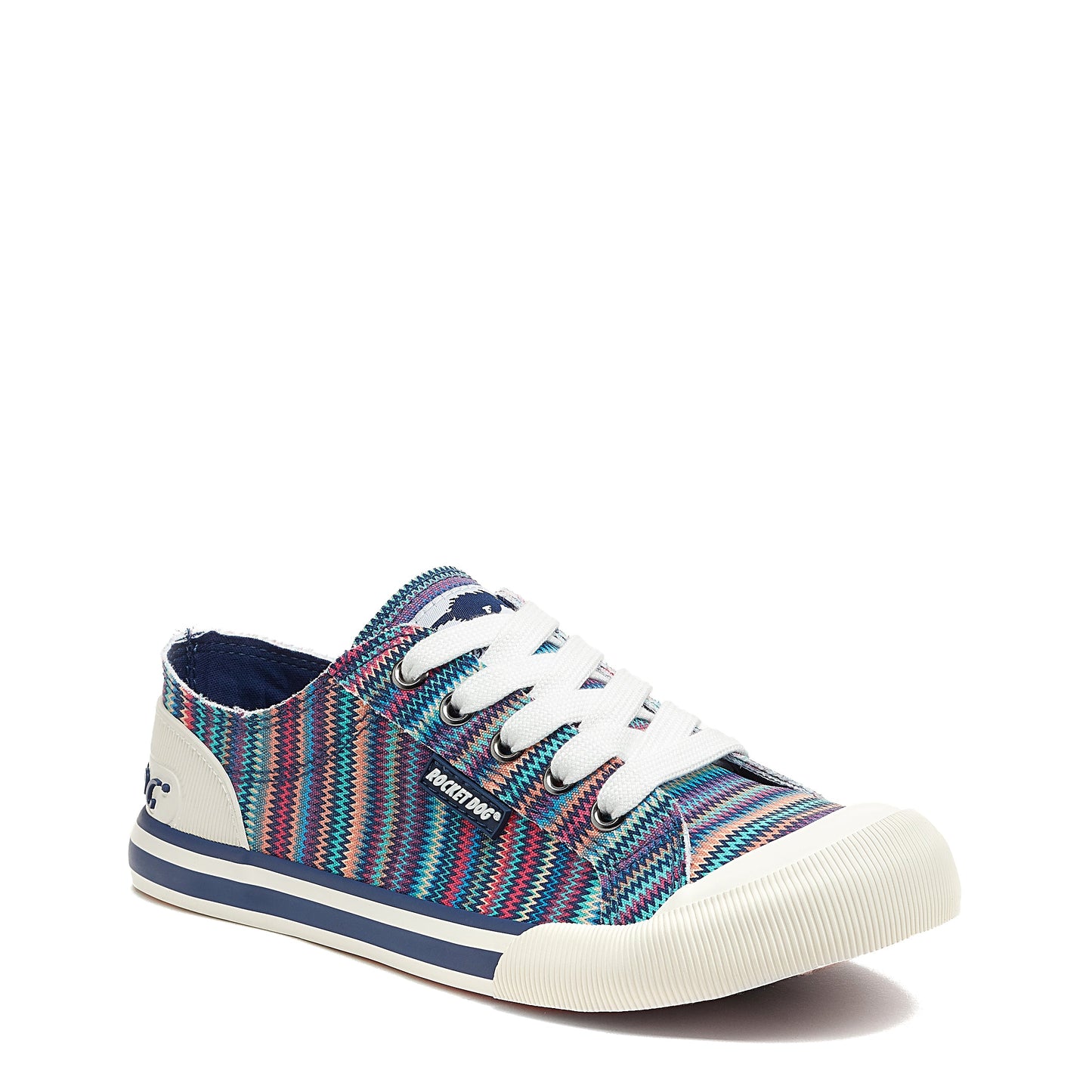 Rocket Dog | Jazzin Blue Stark Stripe Trainer