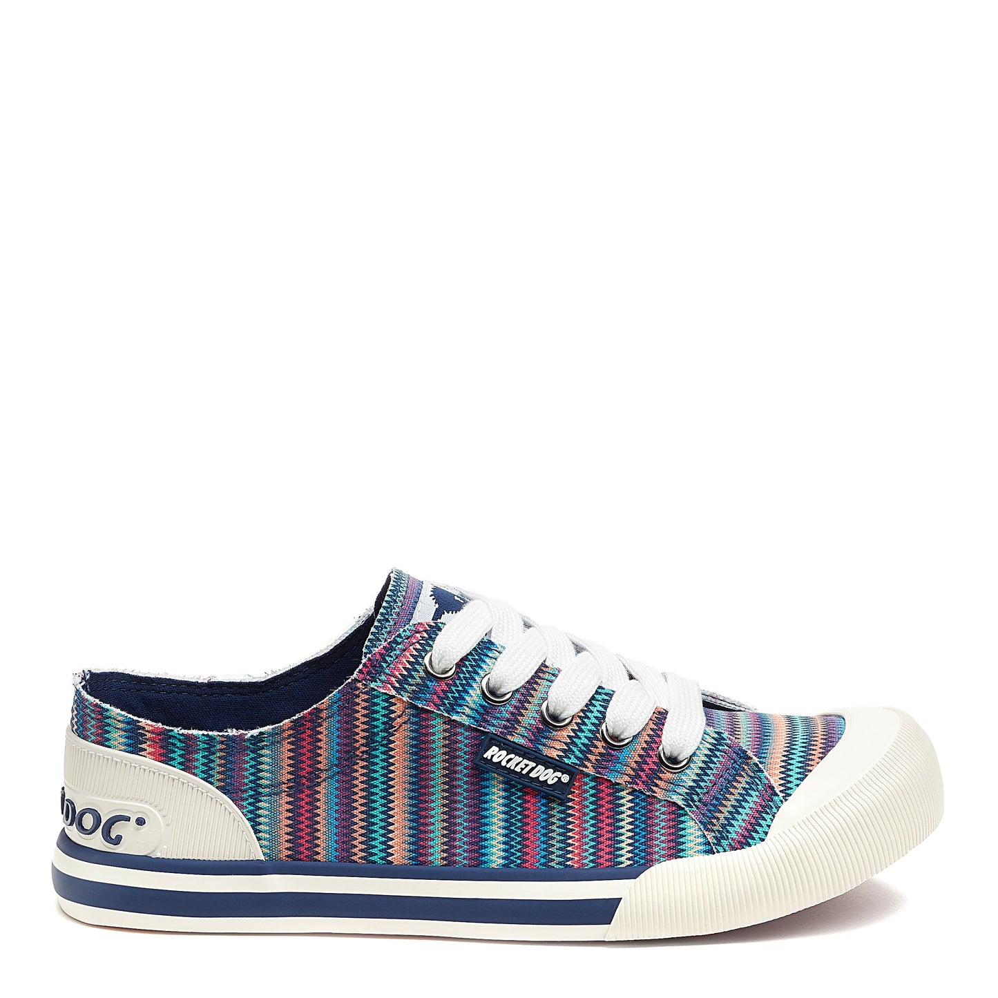 Rocket Dog | Jazzin Blue Stark Stripe Trainer