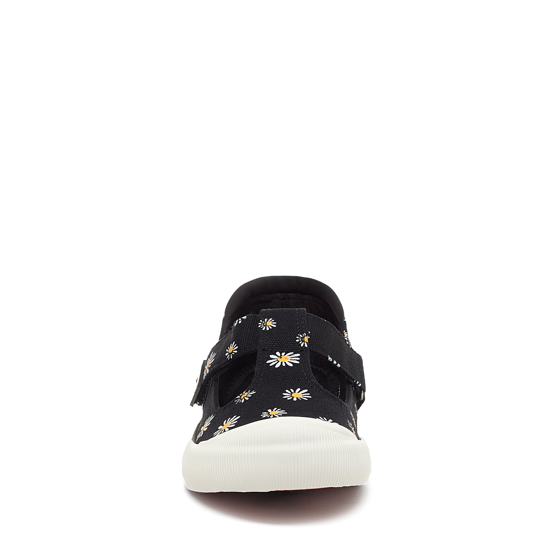 Jazzin J-Bar Black Daisy Print Trainer | Rocket Dog