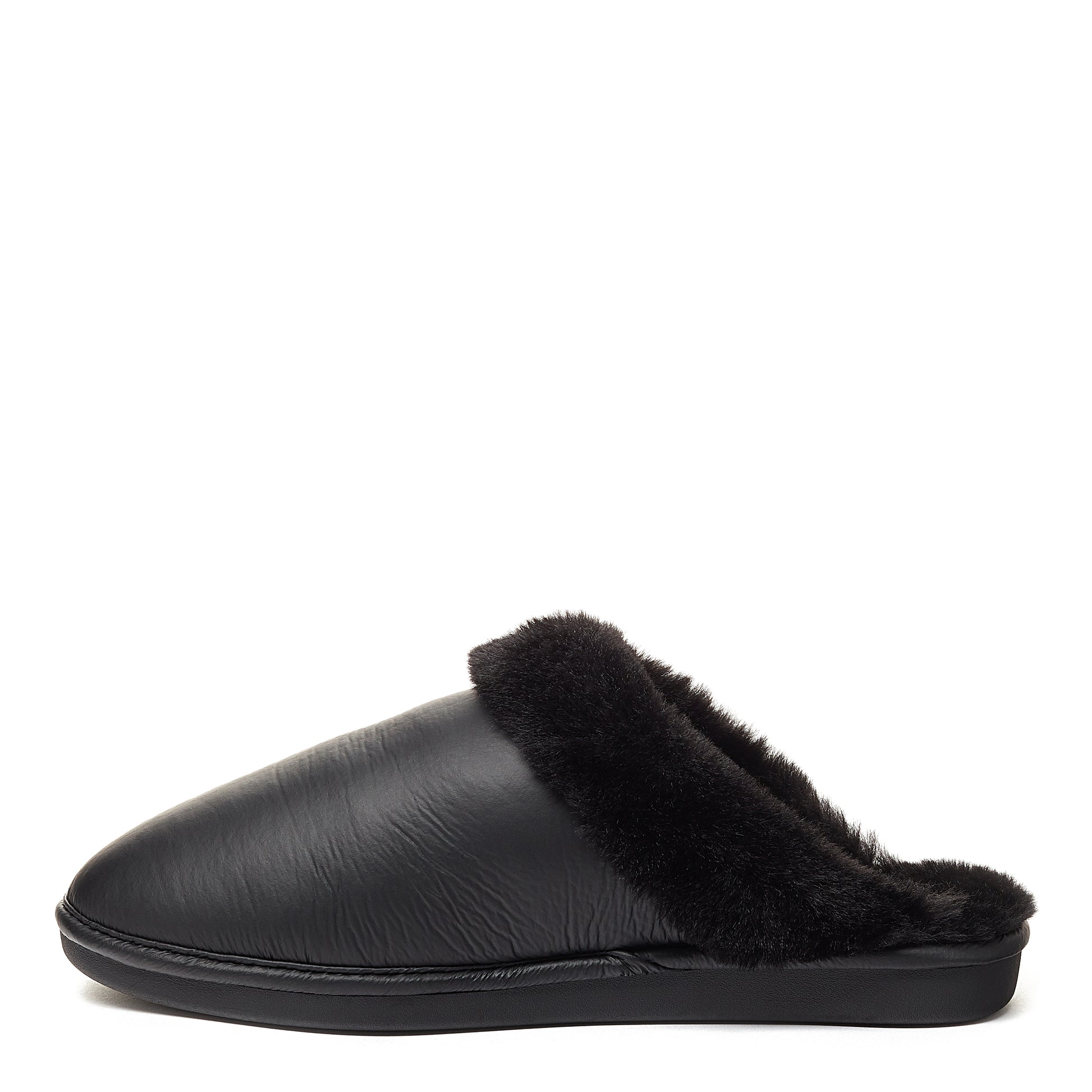 Rosie Black Rexford Slippers