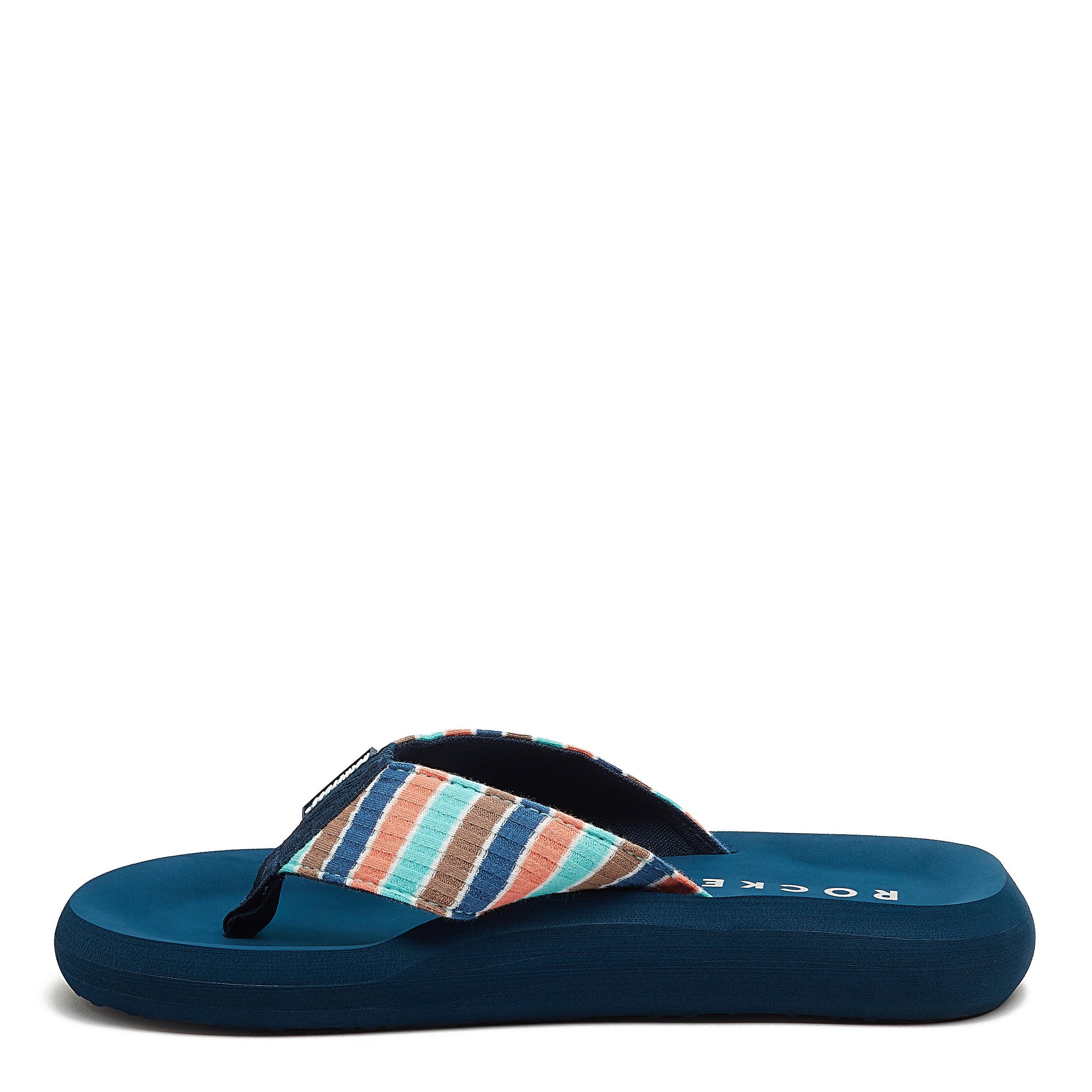 Rocket Dog | Spotlight Blue Coastal Stripe Flip-Flops