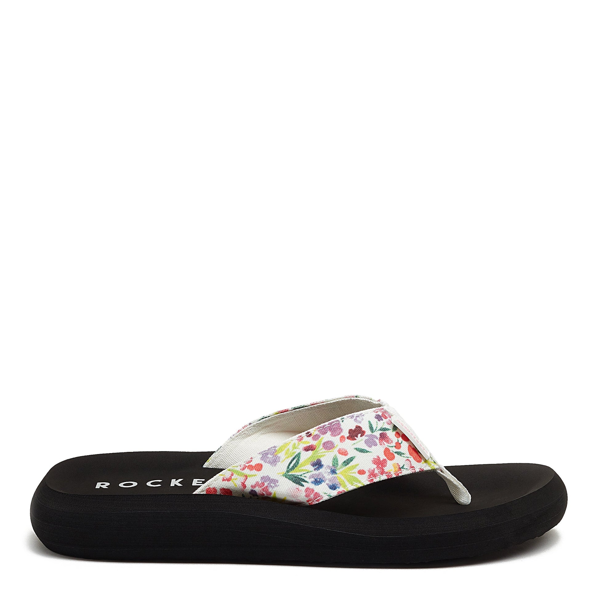 Rocket Dog Women's Spotlight Floral White Flip Flop – Rocket Dog UK