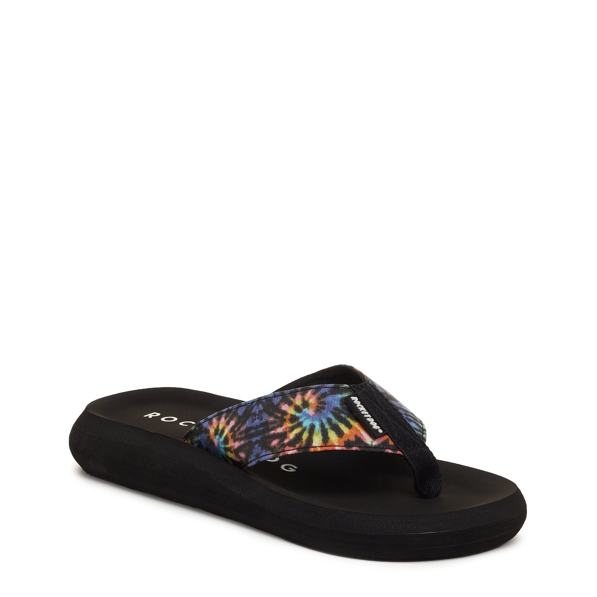 Rocket Dog Women's Spotlight Black Tie Dye Flip Flop Rocket Dog UK