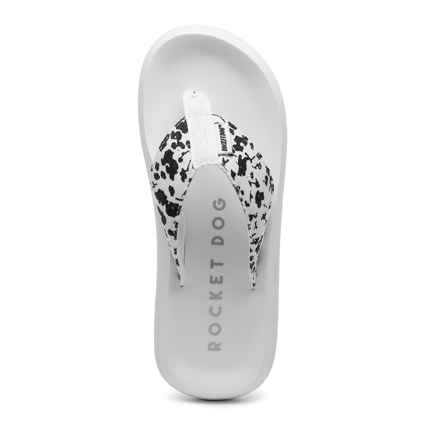 Spotlight Black and White Flip Flop