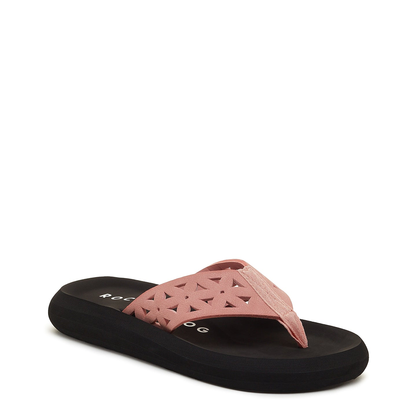 Sunset Cutout Pink Flip Flop