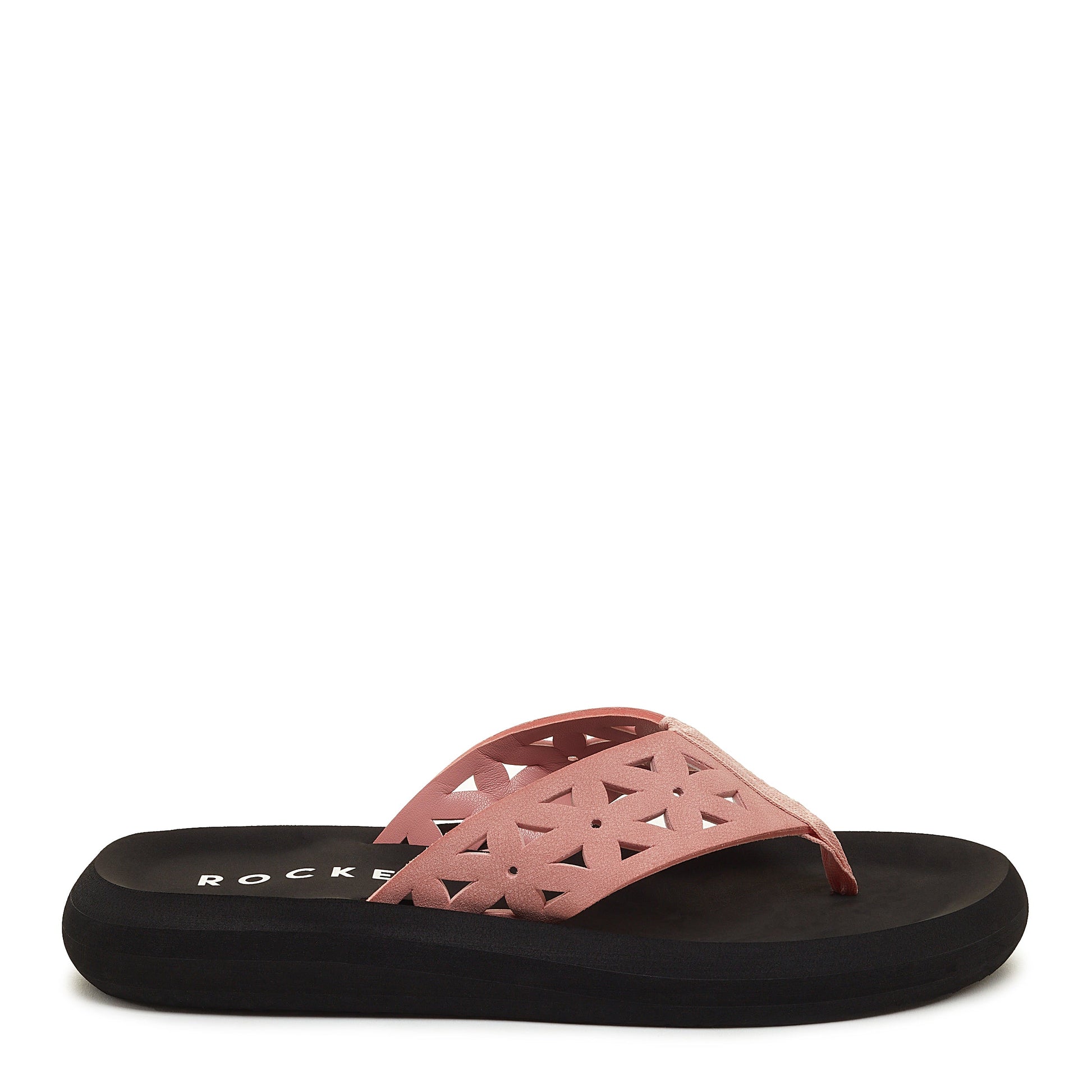 Sunset Cutout Pink Flip Flop