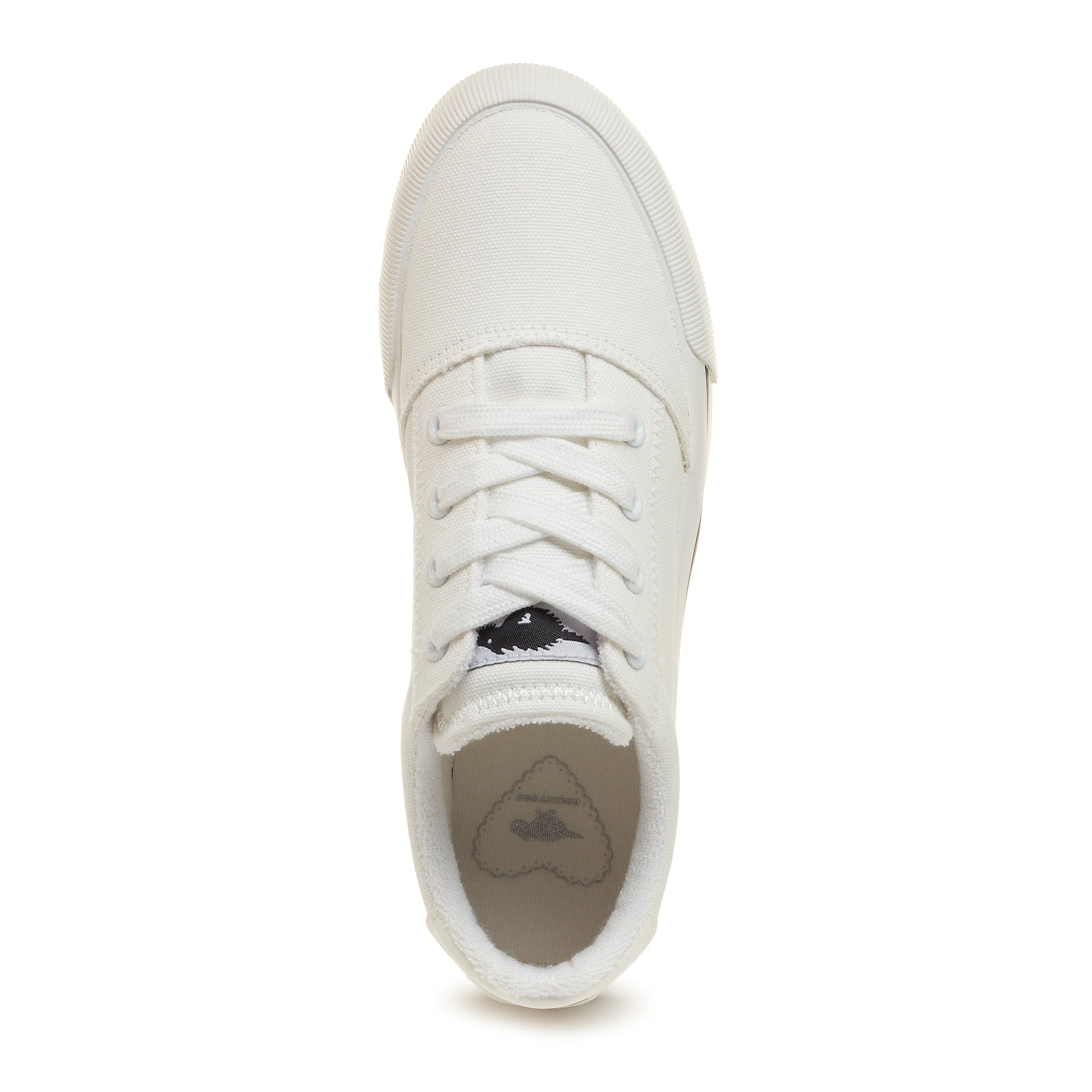 Verve White Platform Trainers