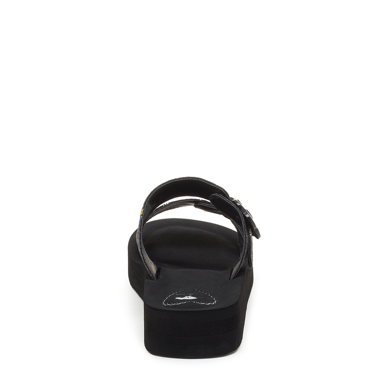 Wild Black Platform Sandals