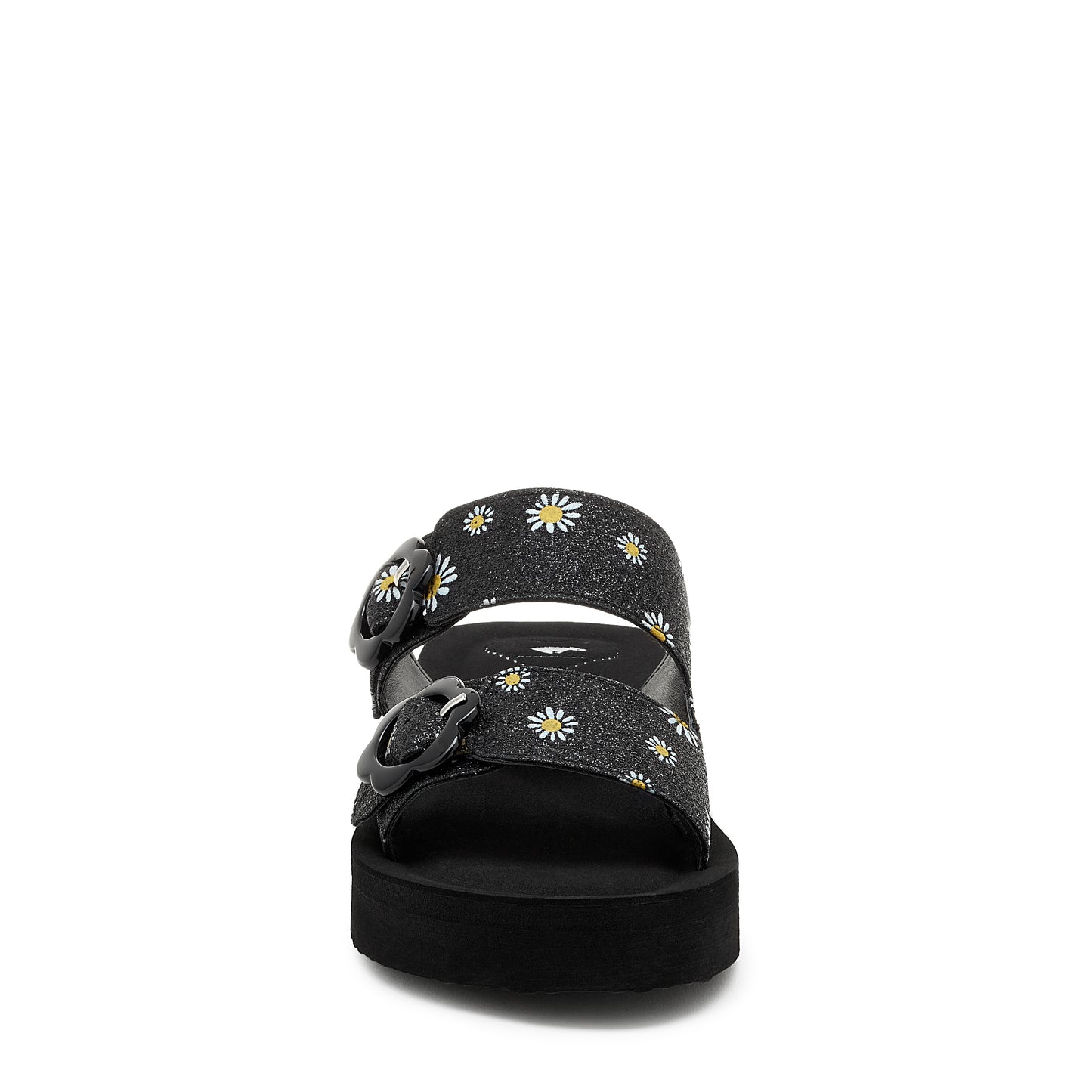 Wild Black Platform Sandals
