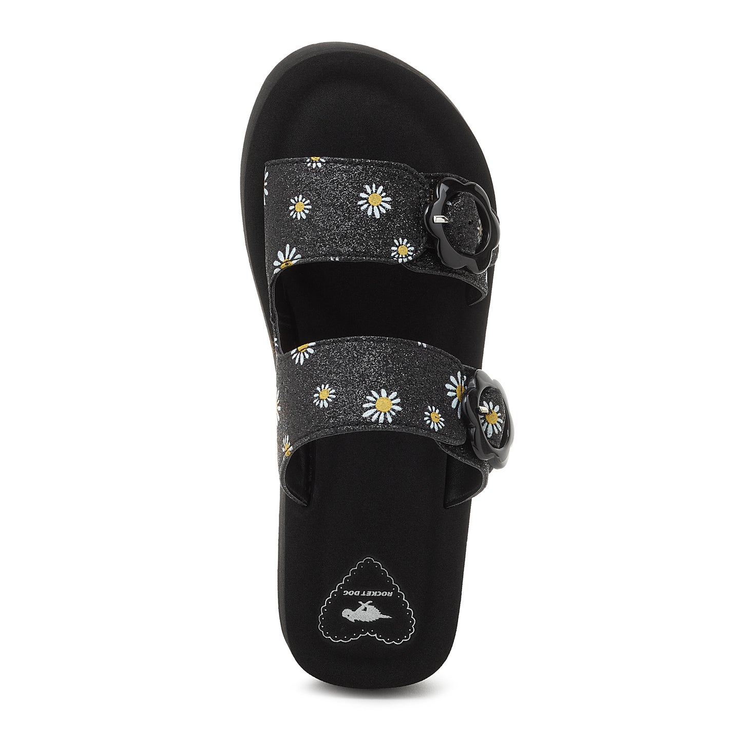 Wild Black Platform Sandals
