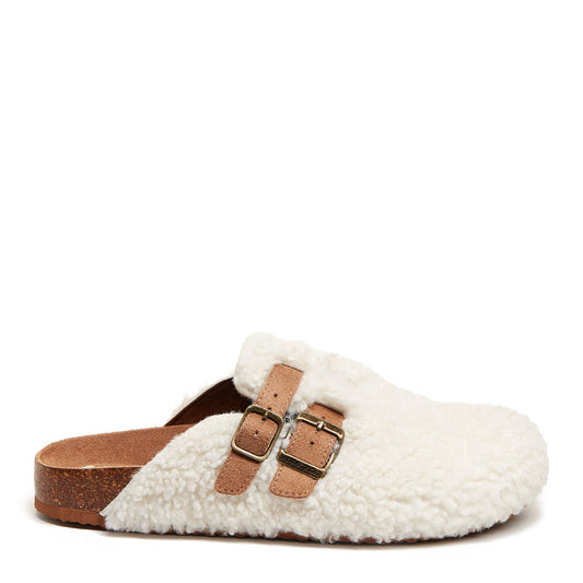 Abel White Indoor Outdoor Slippers