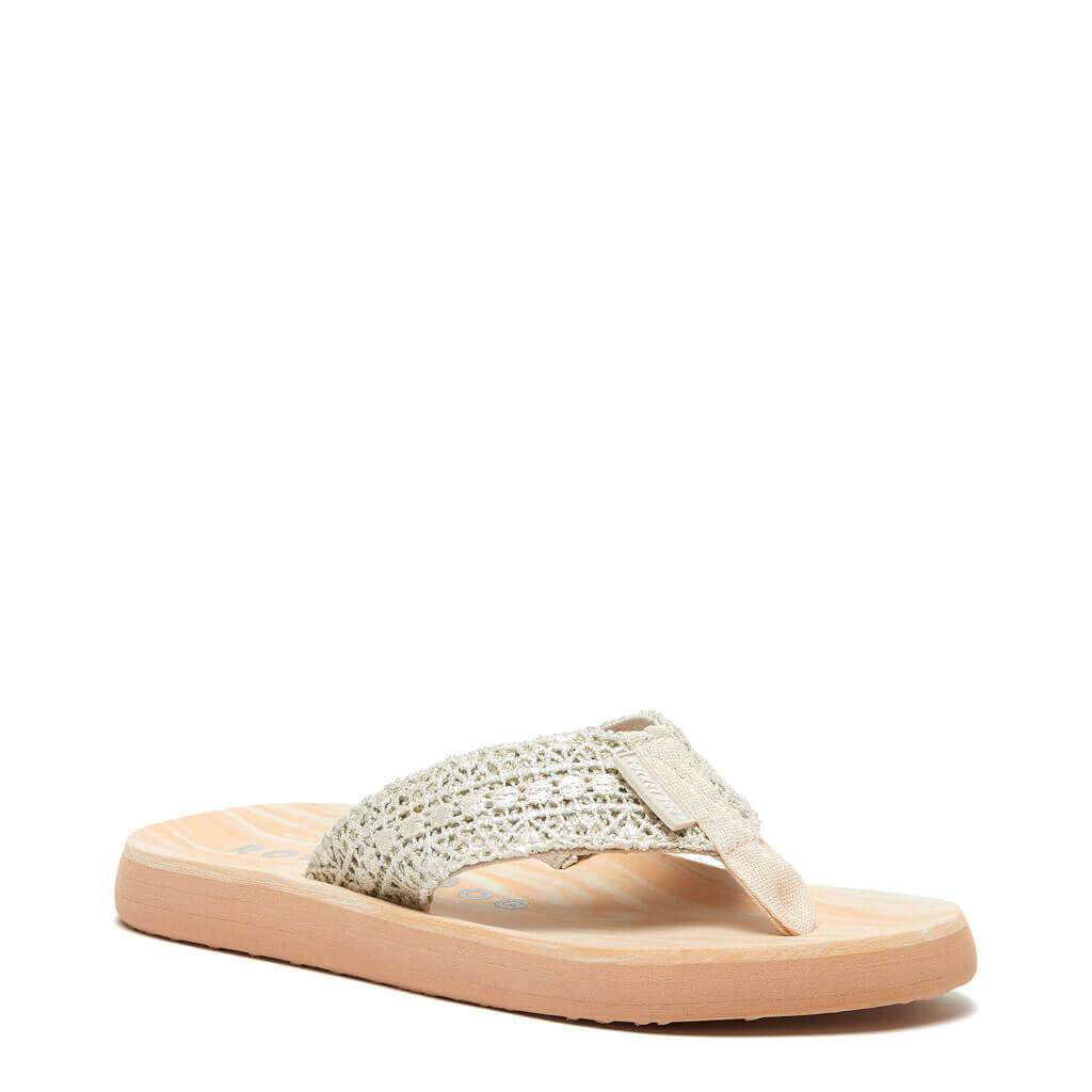 Adios Pearl Crochet Flip-Flops