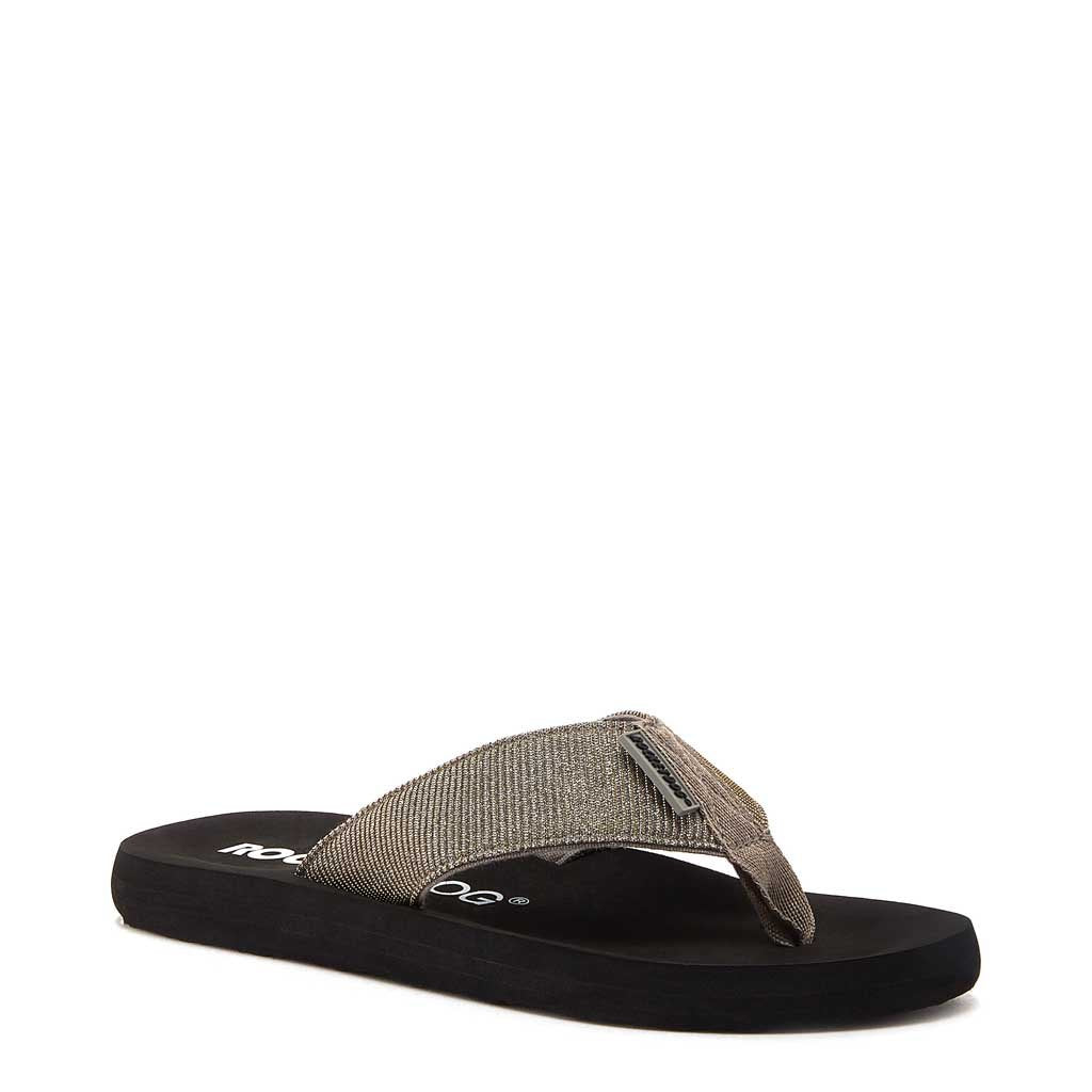 Adios Silver Odyssey Flip Flops