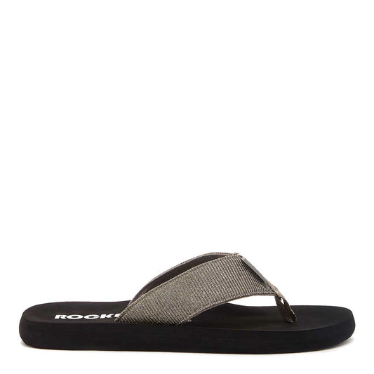 Adios Silver Odyssey Flip Flops