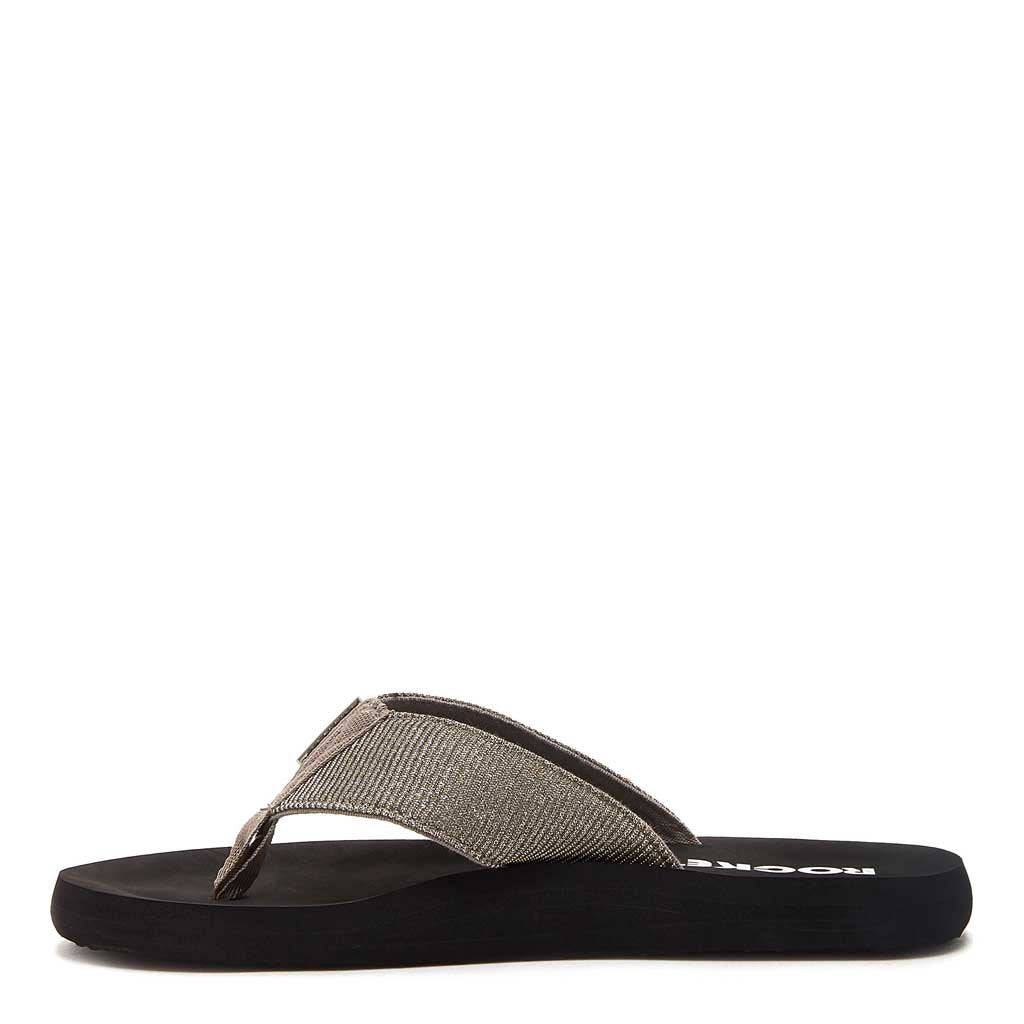 Adios Silver Odyssey Flip Flops
