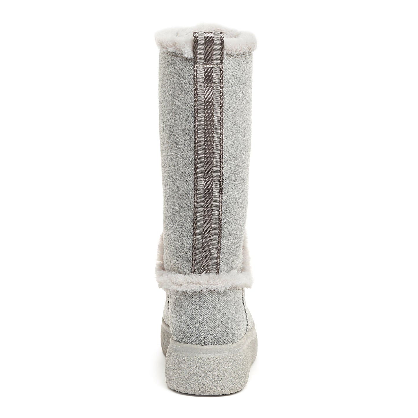 Atilla Grey Shearling Boot
