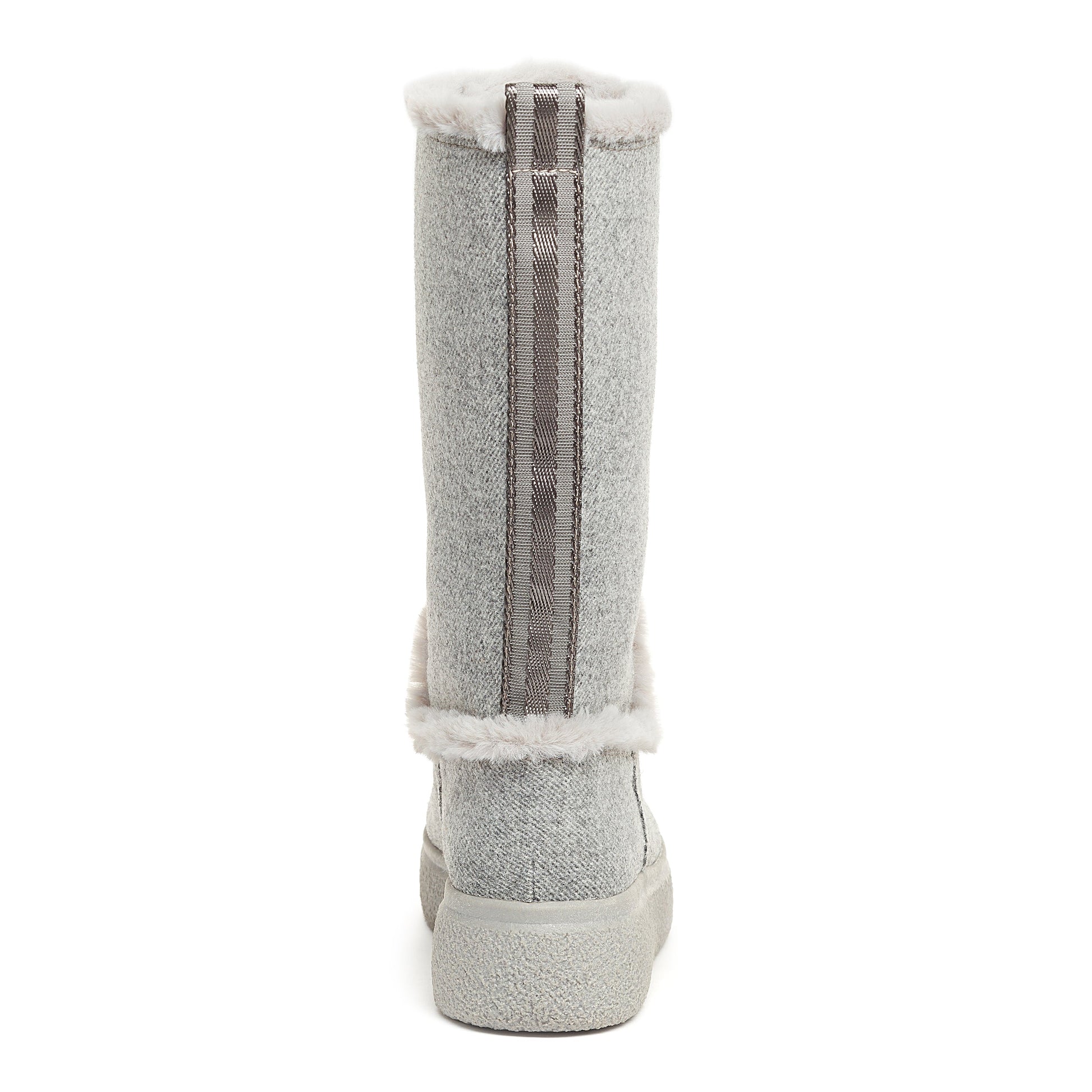 Atilla Grey Shearling Boot