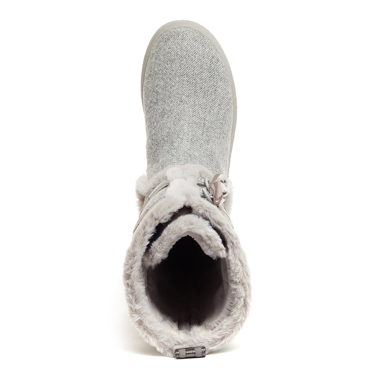 Atilla Grey Shearling Boot