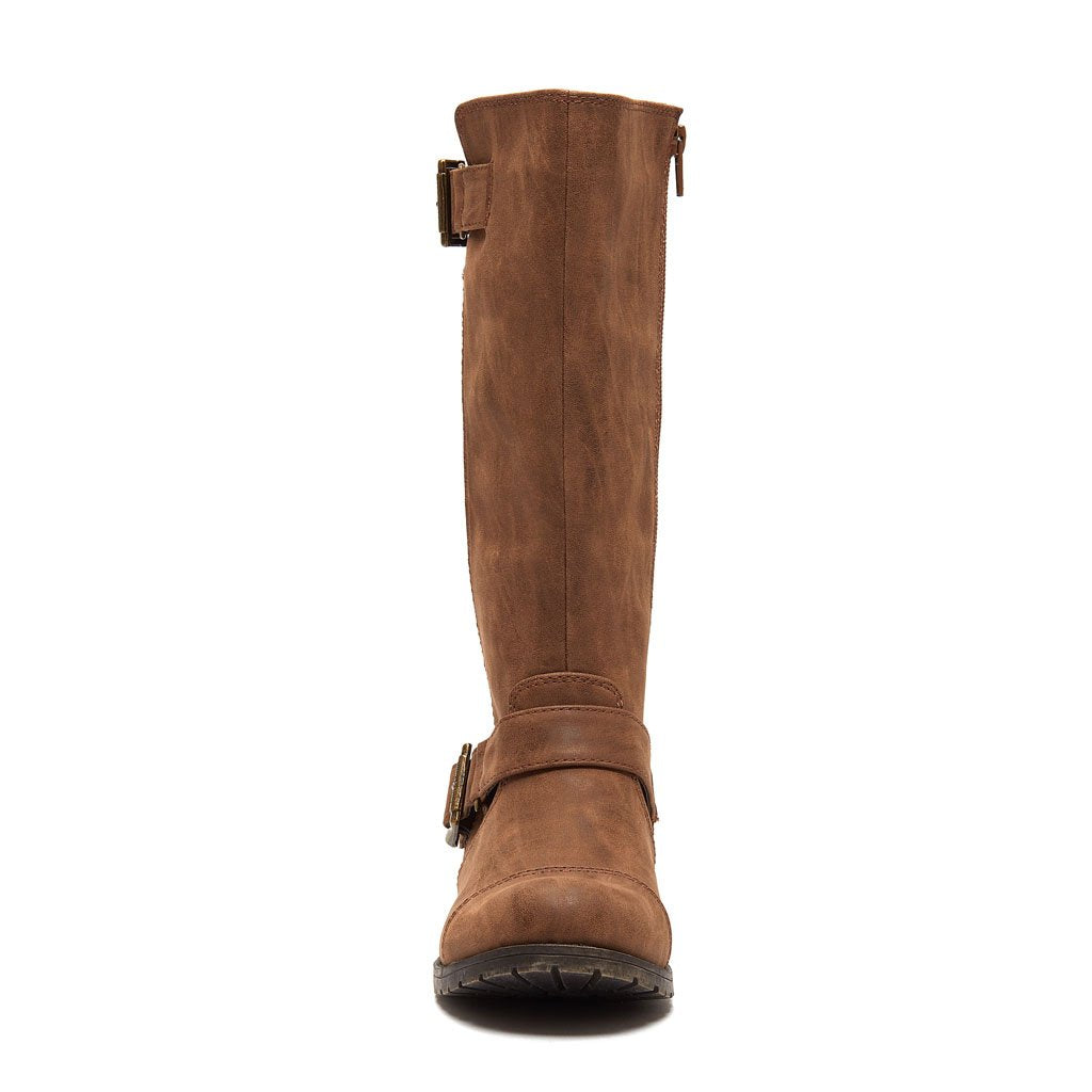 Rocket Dog | Berry Brown Biker Boot