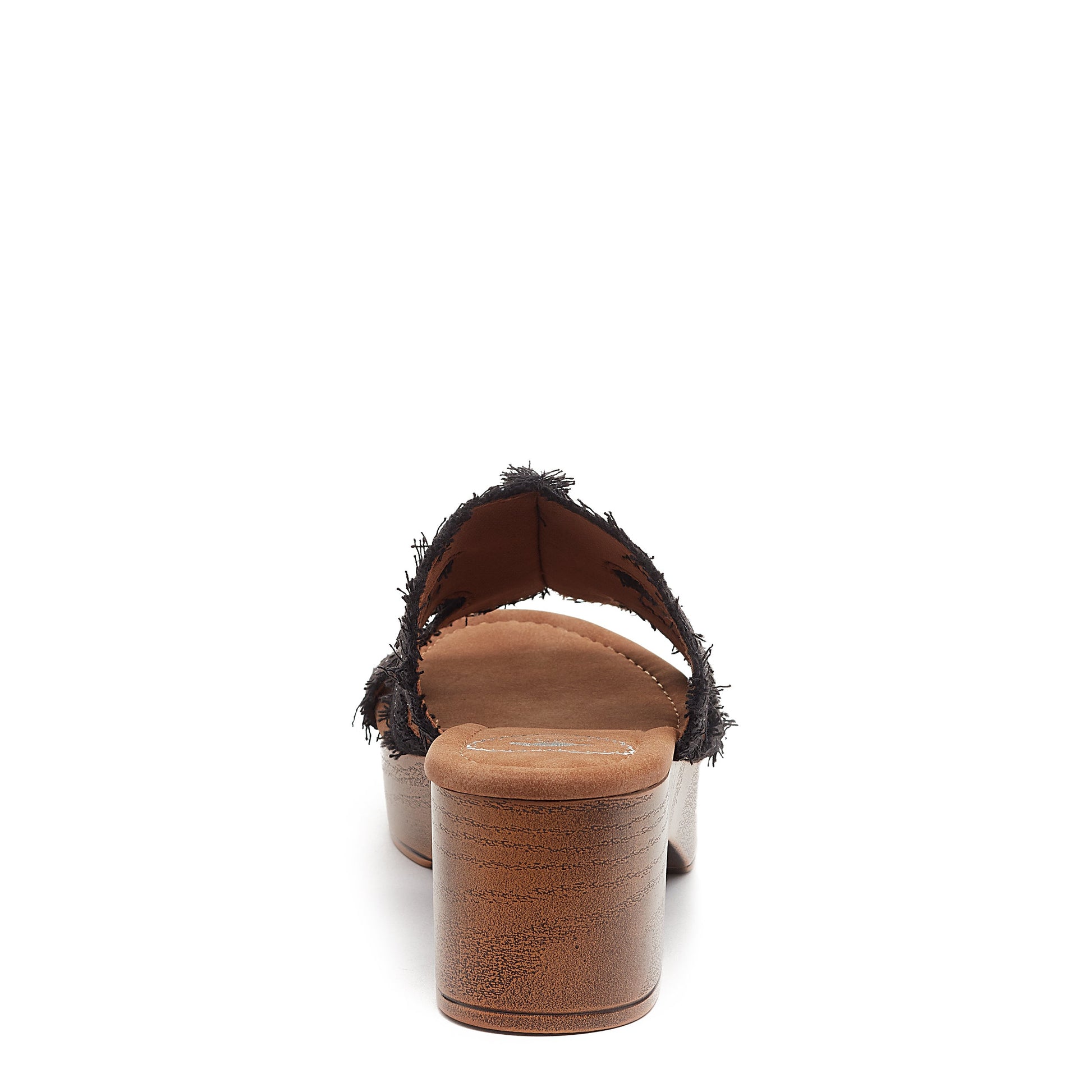 Clipper Black Platform Sandal | Rocket Dog