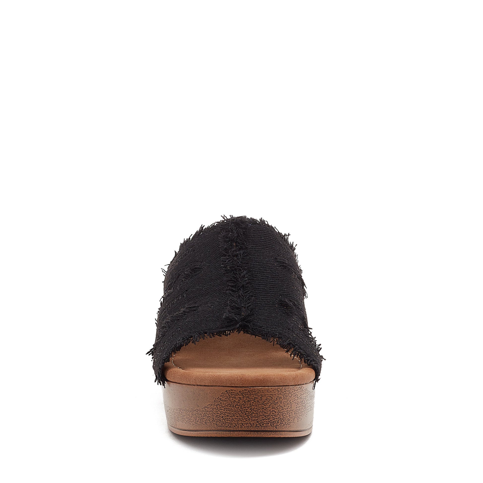 Clipper Black Platform Sandal | Rocket Dog