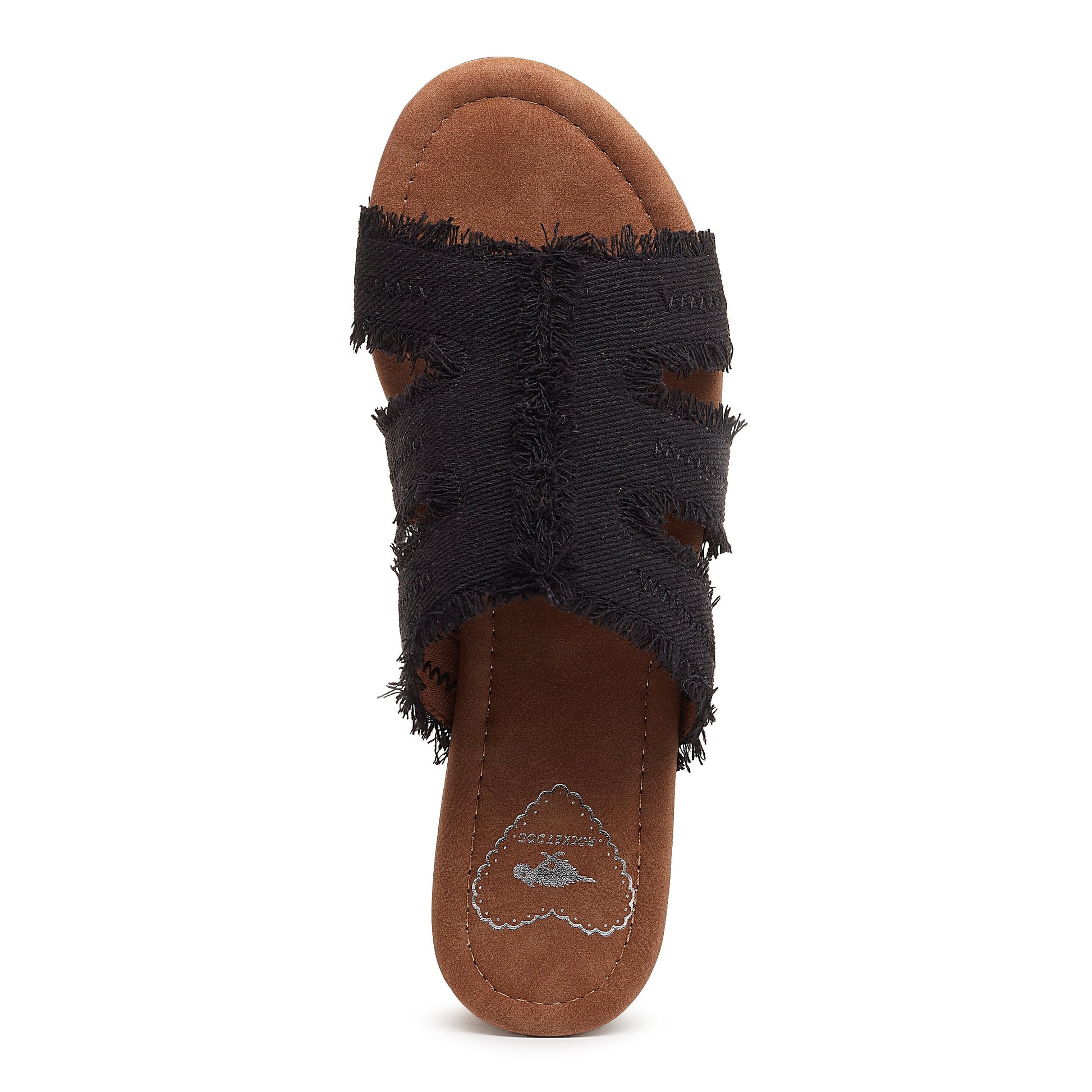 Clipper Black Platform Sandal | Rocket Dog