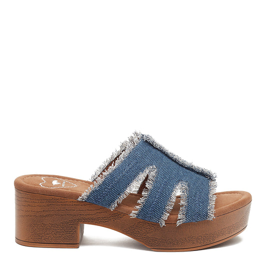 Rocket Dog | Clipper Blue Platform Sandal