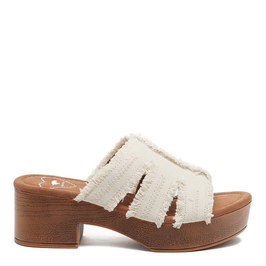 Clipper Natural Platform Sandal | Rocket Dog