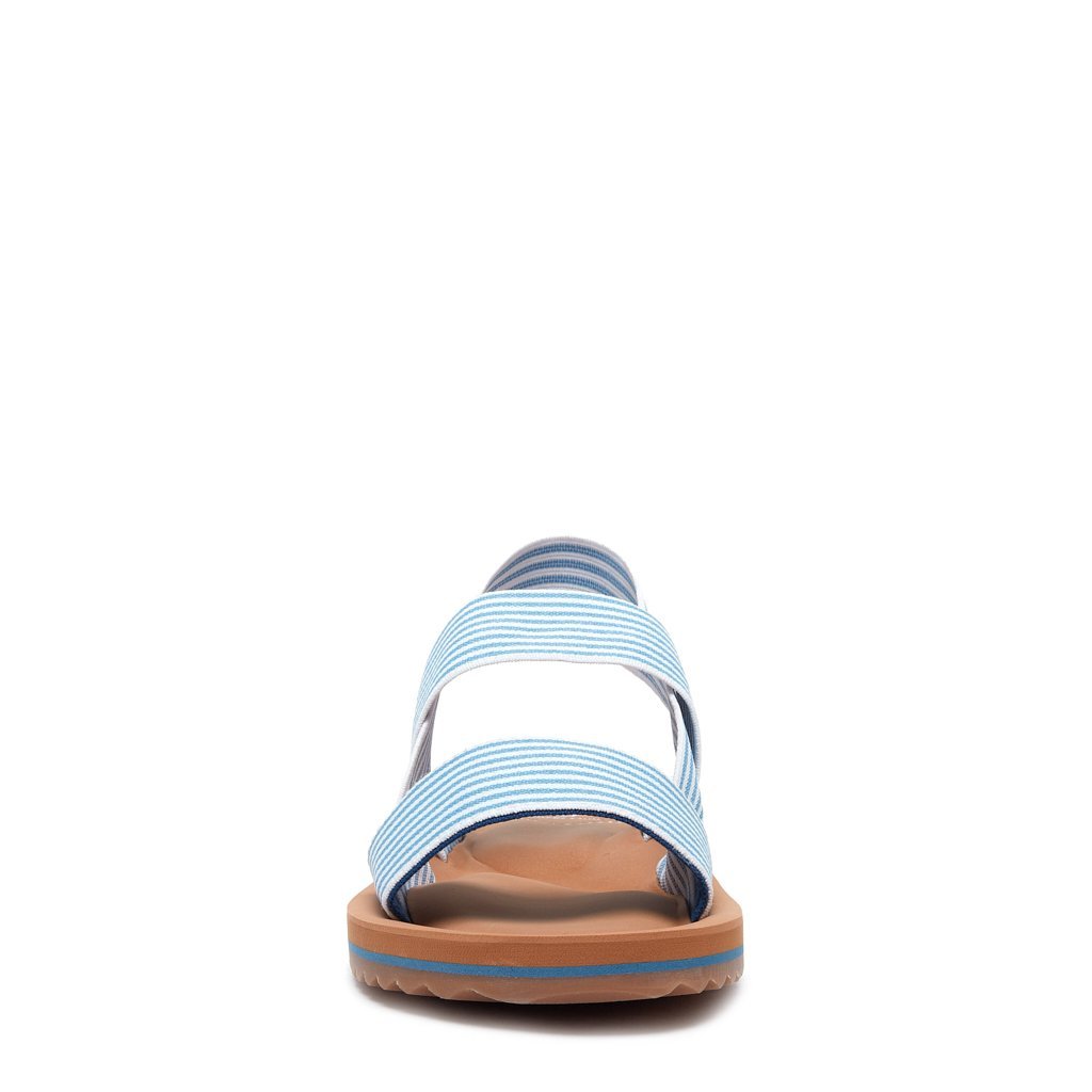 Ellen Blue Stripe Sandal Rocket Dog UK