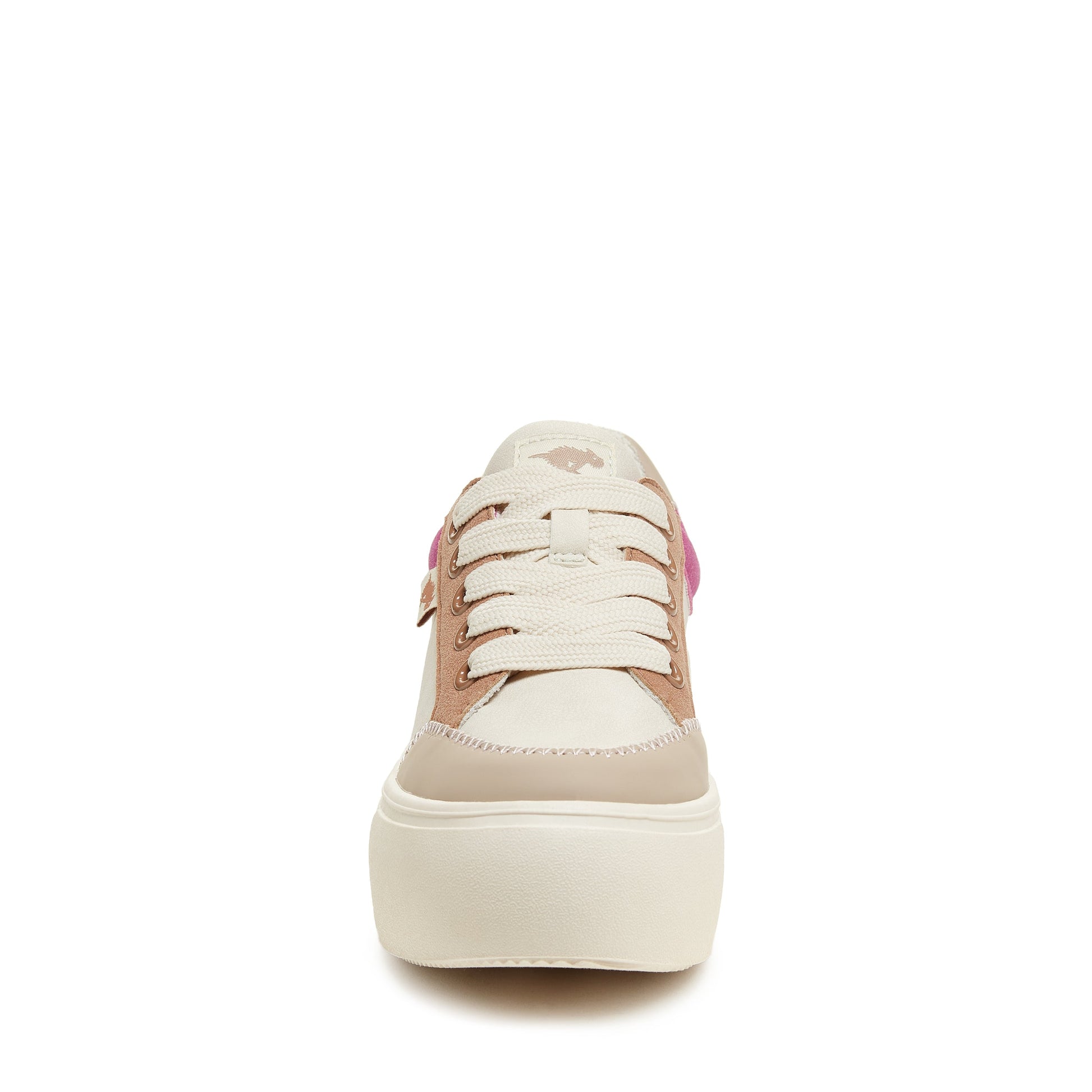 Flame Cream Color Block Trainers
