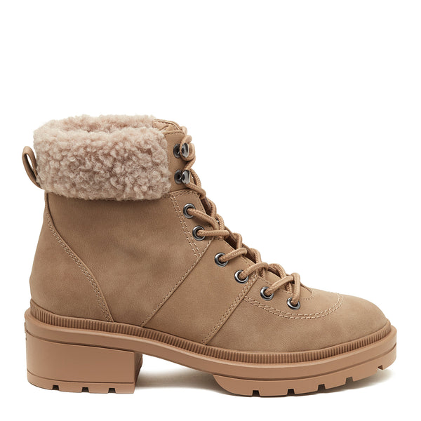 Taupe cheap winter boots