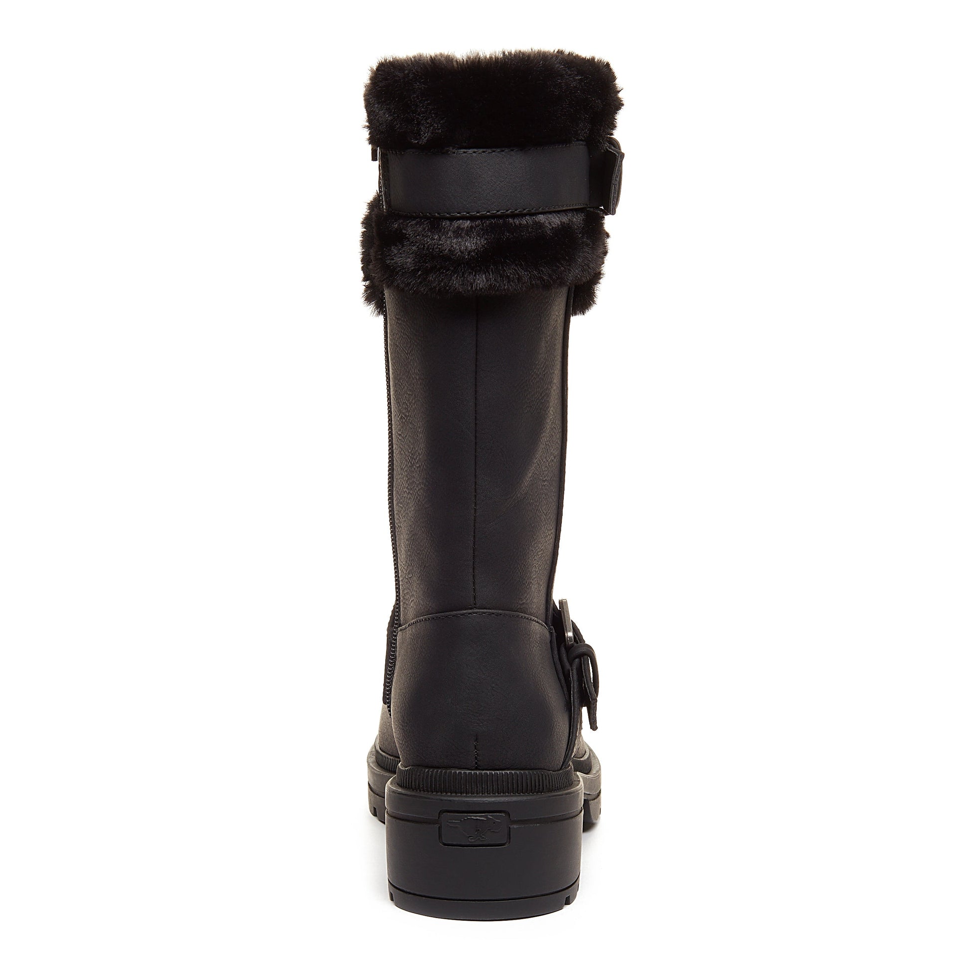 Igloo Black Buckled Tall Winter Boot