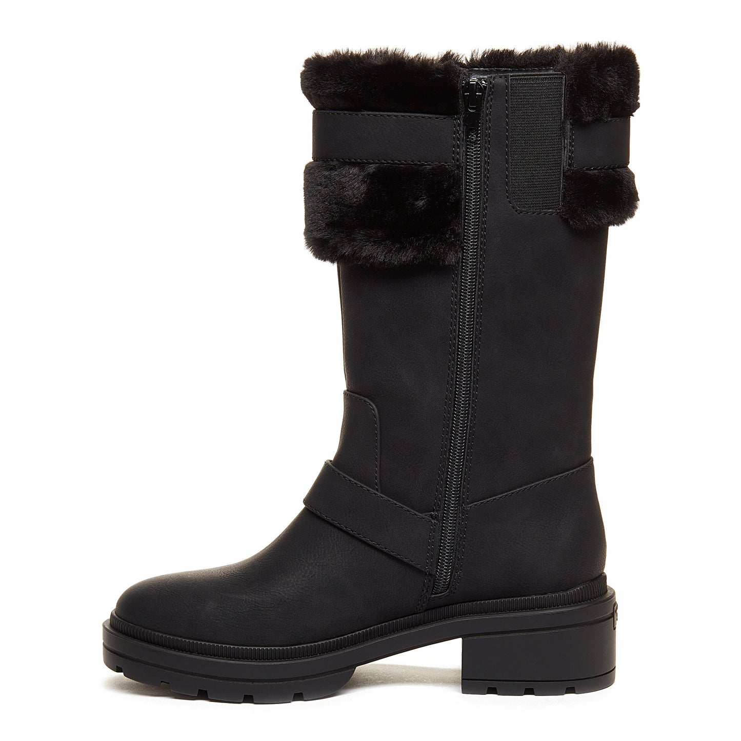 Igloo Black Buckled Tall Winter Boot