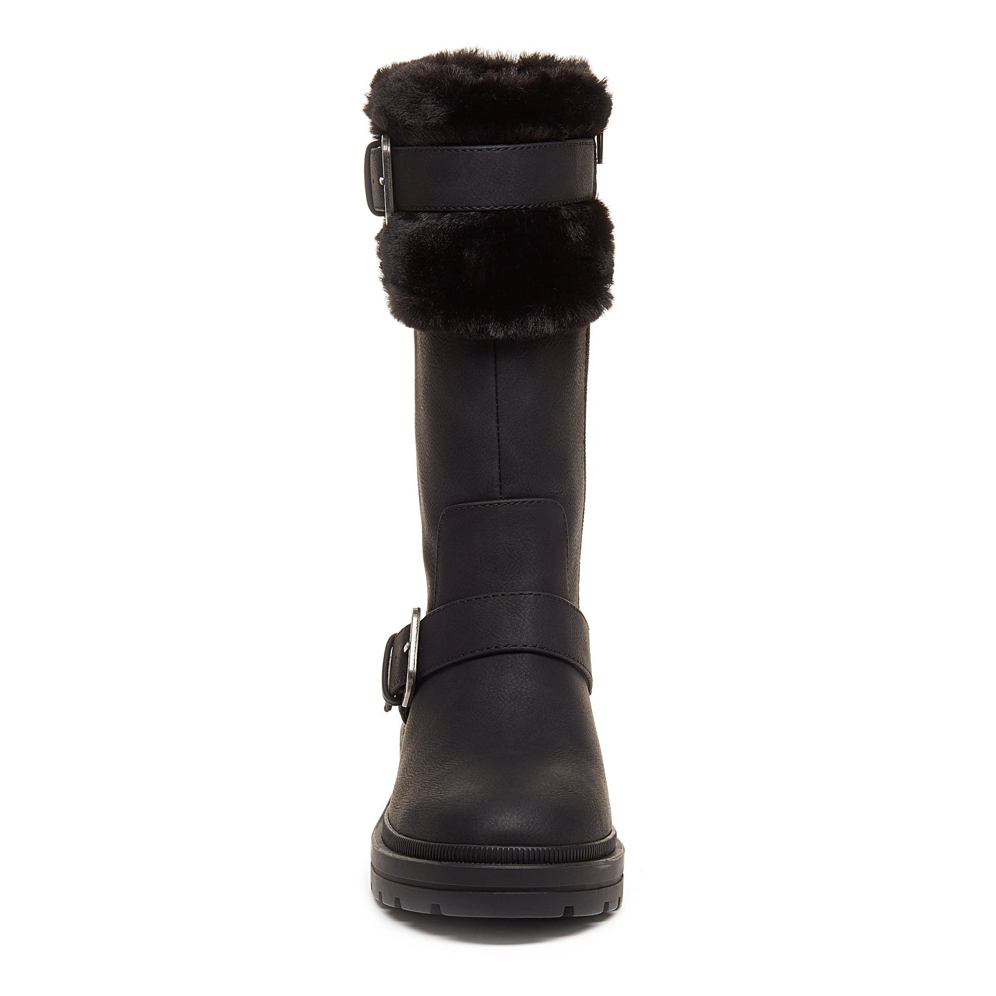 Igloo Black Buckled Tall Winter Boot