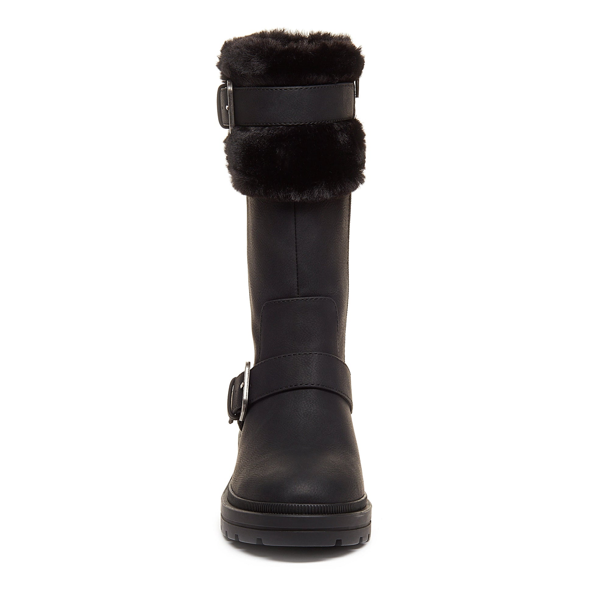 Igloo Black Buckled Tall Winter Boot