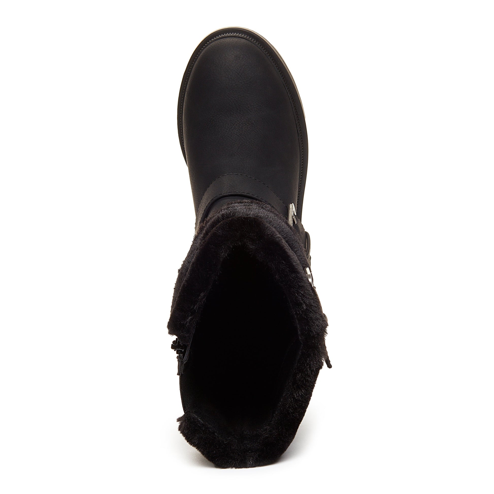 Igloo Black Buckled Tall Winter Boot